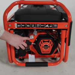 Бензиново-газовый генератор AEROBS BSGE3500-V с ручным стартером