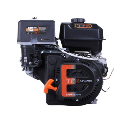 Бензиновый двигатель TTG 190FE (вал шлицы Ø25 мм)