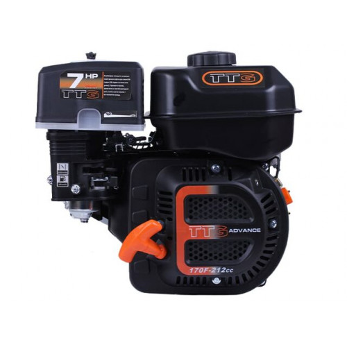 Двигатель бензиновый TTG 170F (вал шпонка Ø20 мм)