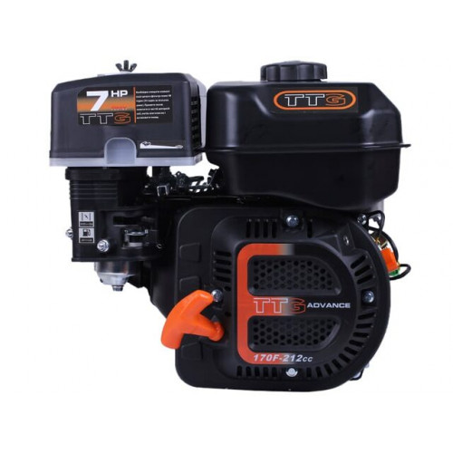 Двигун бензиновий TTG 170F (вал шліци Ø25 мм)
