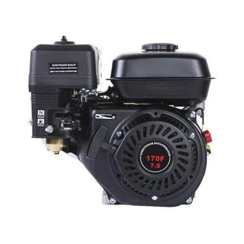 Бензиновый двигатель TT 170F (вал шпонка Ø19 мм)