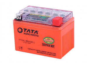 Аккумулятор гелевый, 4Ah-YTX4L-BS (индикатор) OUTDO