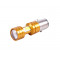 Лампа фары диодная 2 кристалла линза Н6 BA20D 12V 35/35W - LED - АМ