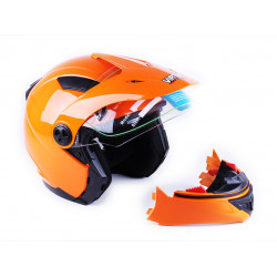 Шлем MD-900 оранжевый (трансформер) L VIRTUE