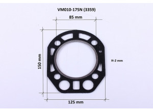 Прокладка головки циліндра (без язичка) - на двигун R175