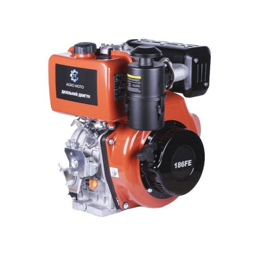 Двигун TT AGRO MOTO 186FE (вал шліци Ø25 мм)