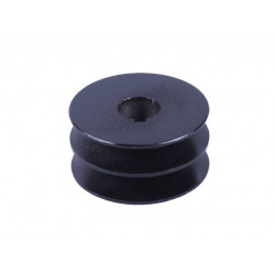 Шкив коленвала 2-х ручейный (Ø25 мм, профиль B) тип №1 YBX