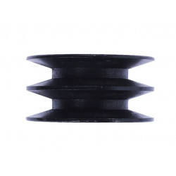 Шкив коленвала 2-х ручейный (Ø25 мм, профиль B) тип №1 YBX