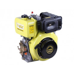 Дизельний двигун YBX 186FAE (вал шліци Ø25 мм)