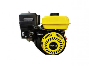 Двигун бензиновий YBX 170F з понижуючим редуктором 1/2 (вал шпонка Ø20 мм)