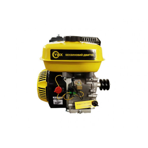 Бензиновый двигатель YBX 170F (вал шпонка Ø20 мм)