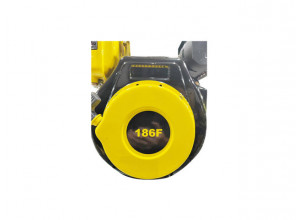 Двигун дизельний YBX 186F (вал шліци Ø25 мм)