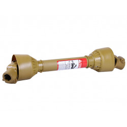 Карданный вал (660мм 6х6 шлицов) сечение-трехлимонник, с кожухом