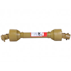 Карданный вал (660мм 6х6 шлицов) сечение-трехлимонник, с кожухом