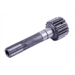 Вал первичный дополнительной КПП Z-6/19 L-165mm Xingtai
