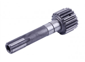 Вал первичный дополнительной КПП Z-6/19 L-165mm Xingtai
