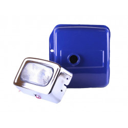 Бак топливный с фарой (выступающая горловина) - на двигатель ZS1100