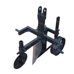 Плуг однокорпусный с опорным колесом (ПЛ12)