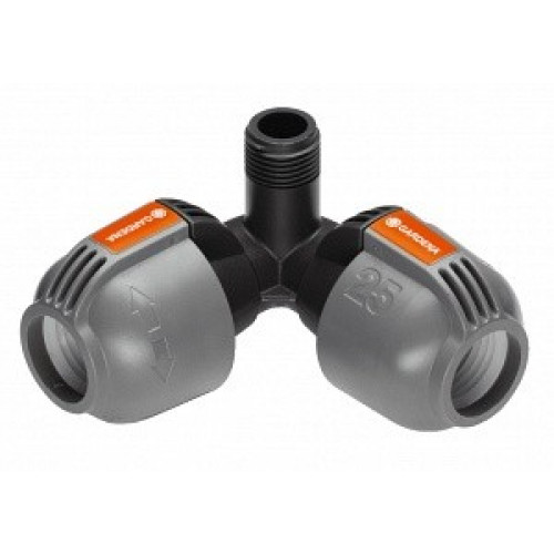 Соединитель Gardena L-образный 25 мм x 1/2