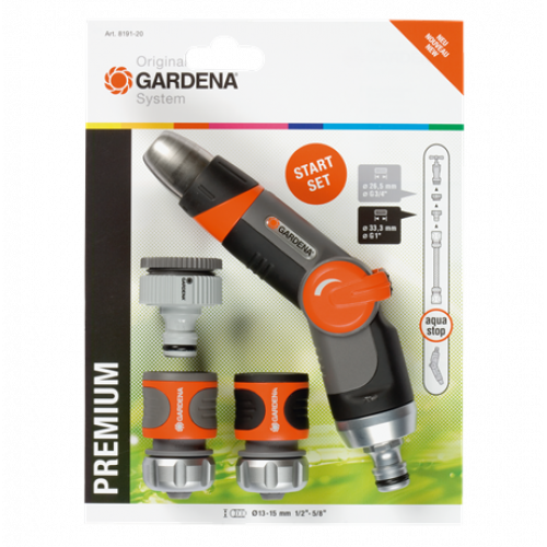 Комплект базовий Gardena Premium для шлангів
