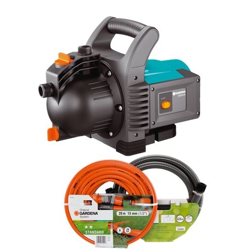 Садовый насос Gardena 3000/4 Classic set (01717)