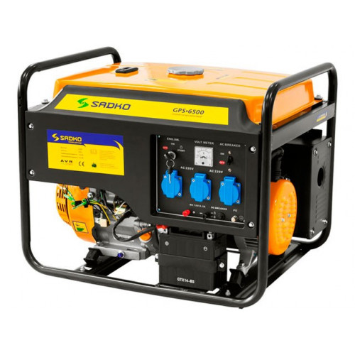 Генератор бензиновий Sadko GPS 6500E