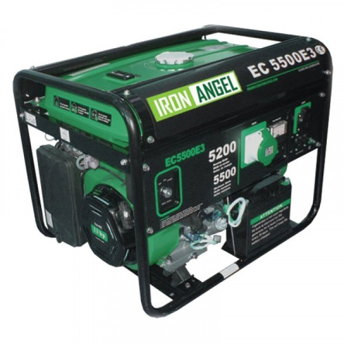Бензиновый генератор Iron Angel EG 5500 E3
