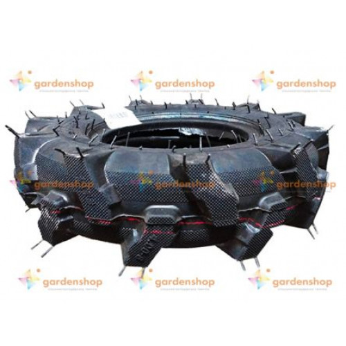 Покрышка с камерой 4.00*8 "елочка" 3,5 кг TTG