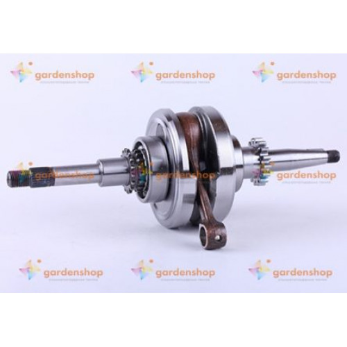 Коленвал + подшипники, к-т 2 шт.: 6204RS + 6004RS - 50CC4T