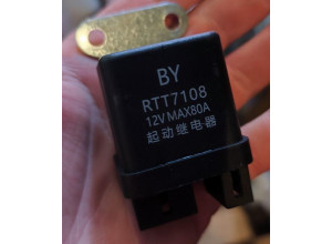 Реле стартера RTT7108 (12V 80A)