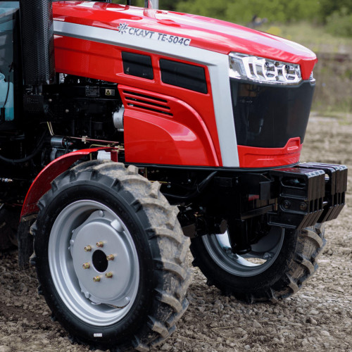 Минитрактор СКАУТ ТЕ-504С RED с кондиционером