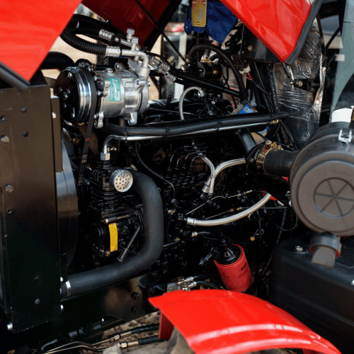 Минитрактор СКАУТ ТЕ-504С RED с кондиционером