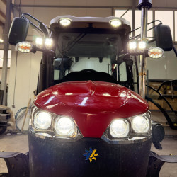 Мінітрактор СКАУТ TY-404С RED з кабіною (червоний)