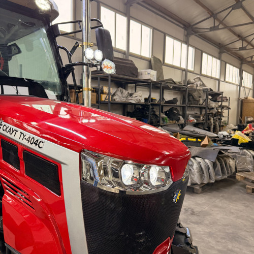 Мінітрактор СКАУТ TY-404С RED з кондиціонером (червоний)