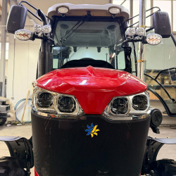 Мінітрактор СКАУТ TY-404С RED з кабіною (червоний)