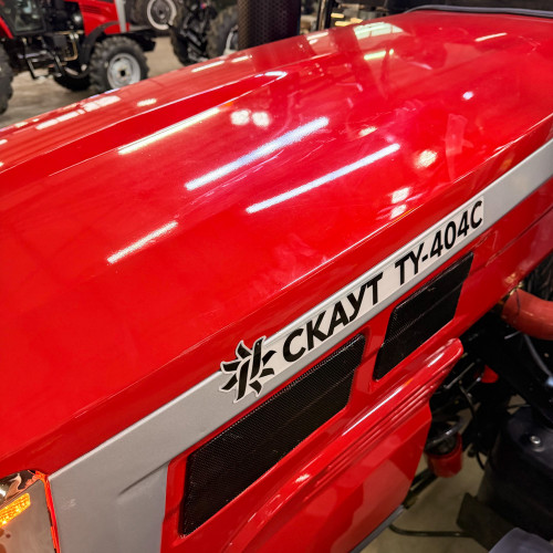 Мінітрактор СКАУТ TY-404С RED з кондиціонером (червоний)