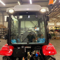 Мінітрактор СКАУТ TY-404С RED з кабіною (червоний)