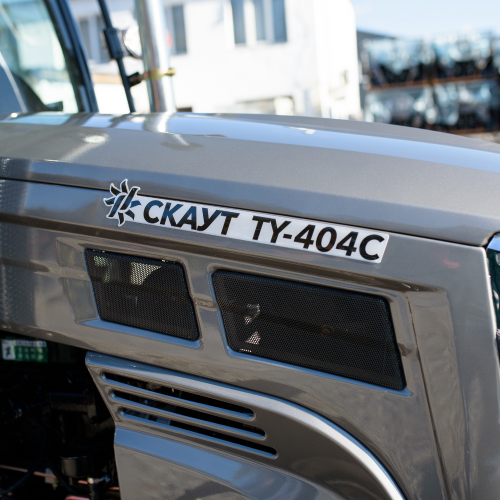 Мінітрактор СКАУТ TY-404С з кабіною (нова модель)