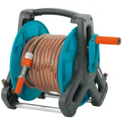 Катушка для поливочного шланга Gardena 50 Wall-Fixed Set со шлангом 20 м (1/2