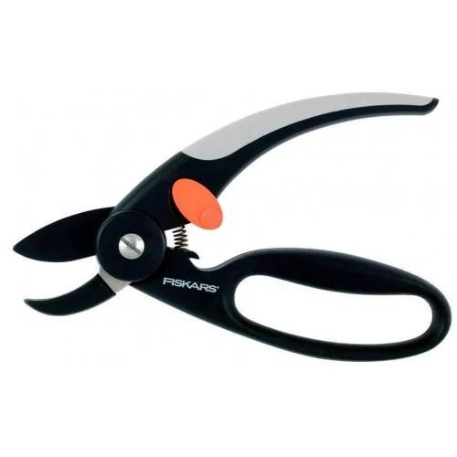 Универсальный контактный секатор Fiskars с петлей для пальцев