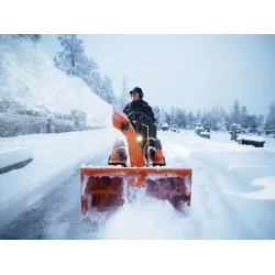 Роторный двухступенчатый снегоотбрасыватель,  Husqvarna