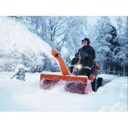 Роторный двухступенчатый снегоотбрасыватель,  Husqvarna