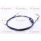 Трос газа (раздвоен.) L-2220mm (верх резьба, низ: 1резьба 2трос) - Lead