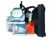 Фото - Двигун AEROBS 170F 7кс для генератора 2-3.5 кВт вал 16-19мм (довгий конус)