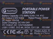 Фото - Портативная зарядная станция A201 FlashFish 48000mAh 200W