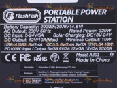 Фото - Портативна зарядна станція FlashFish A301 80000mAh 320W