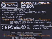 Фото - Портативна зарядна станція A501 FlashFish 150000mAh 500W
