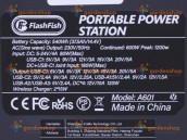 Фото - Портативна зарядна станція FlashFish A601 150000mAh 600W