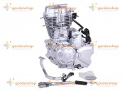 Двигун CG250 на мотоцикл (167FMJ з повітряним охолодженням, бензиновий) цена