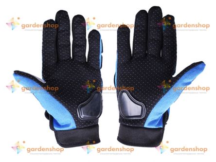 Мотоперчатки VIRTUE синие (HM-092)- Фото №2